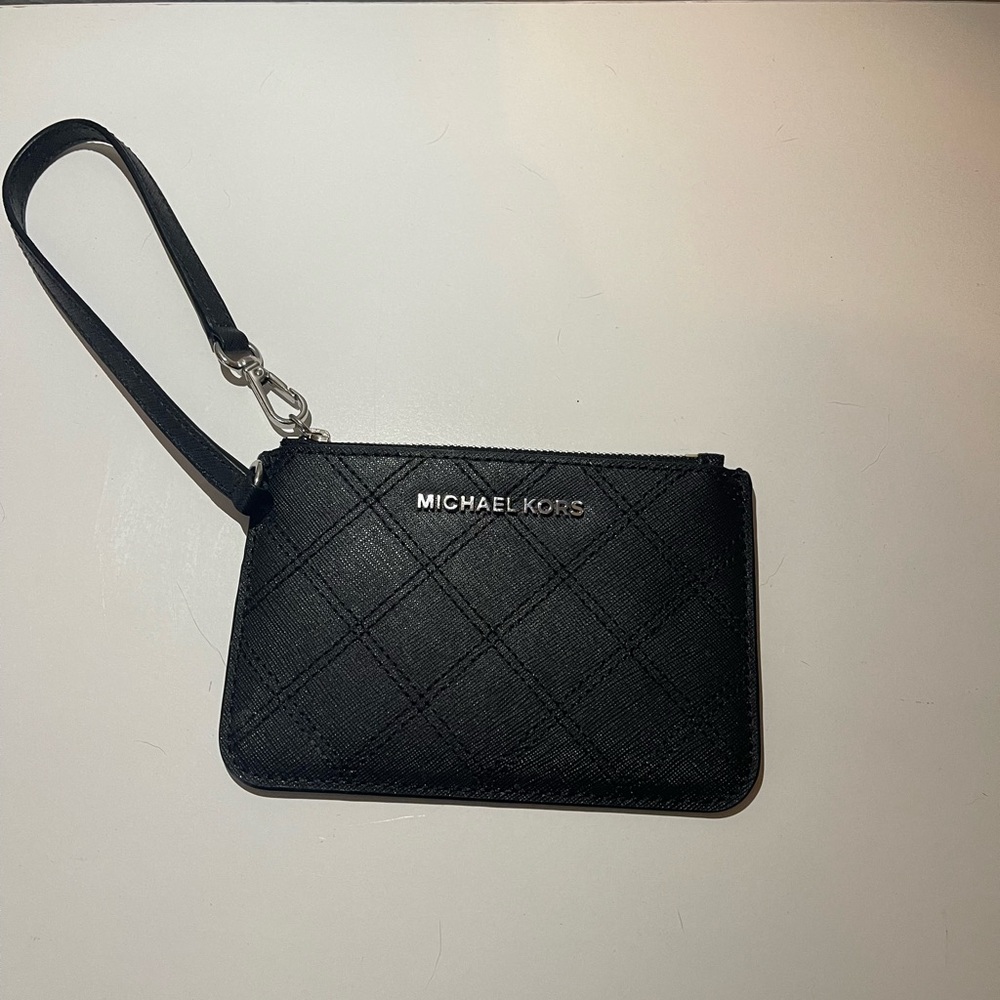 Michael Kors Black Wristlet